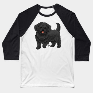 Dog - Maltipoo - Black Baseball T-Shirt